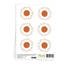 Load image into Gallery viewer, Wall Decal Pack (Rust Sun)