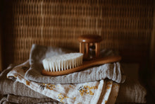 Load image into Gallery viewer, Baby Hair Brush & Cotton Bag