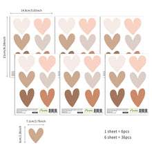 Load image into Gallery viewer, Wall Decal Pack (Boho Hearts)