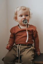 Load image into Gallery viewer, Speckled Sienna Dummy Clip in Rose Gold