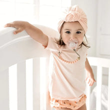 Load image into Gallery viewer, Peach Sienna Dummy Clip in Rose Gold