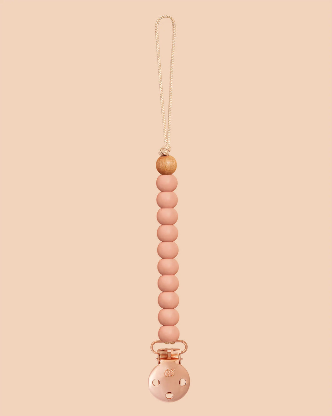 Peach Sienna Dummy Clip in Rose Gold